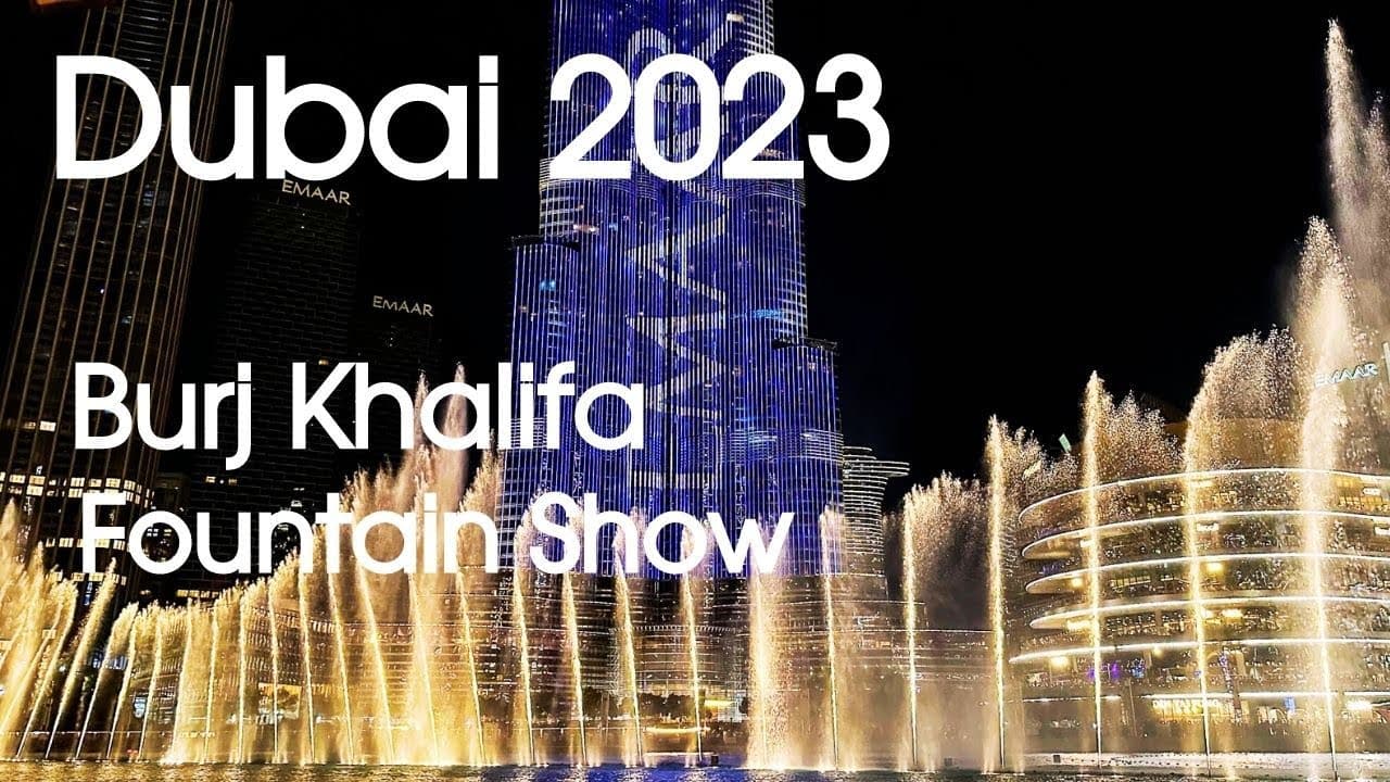 Dubai 🇦🇪Fountain Show, Burj Khalifa, Lake  [4K] Night Walking Tour!