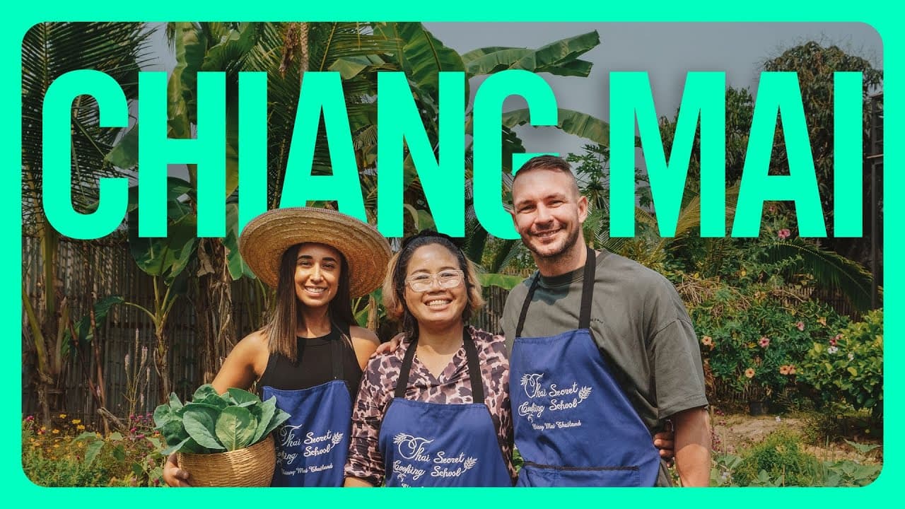 Chiang Mai Cooking Class (Local Experience ❤️) | Thailand Travel Vlog