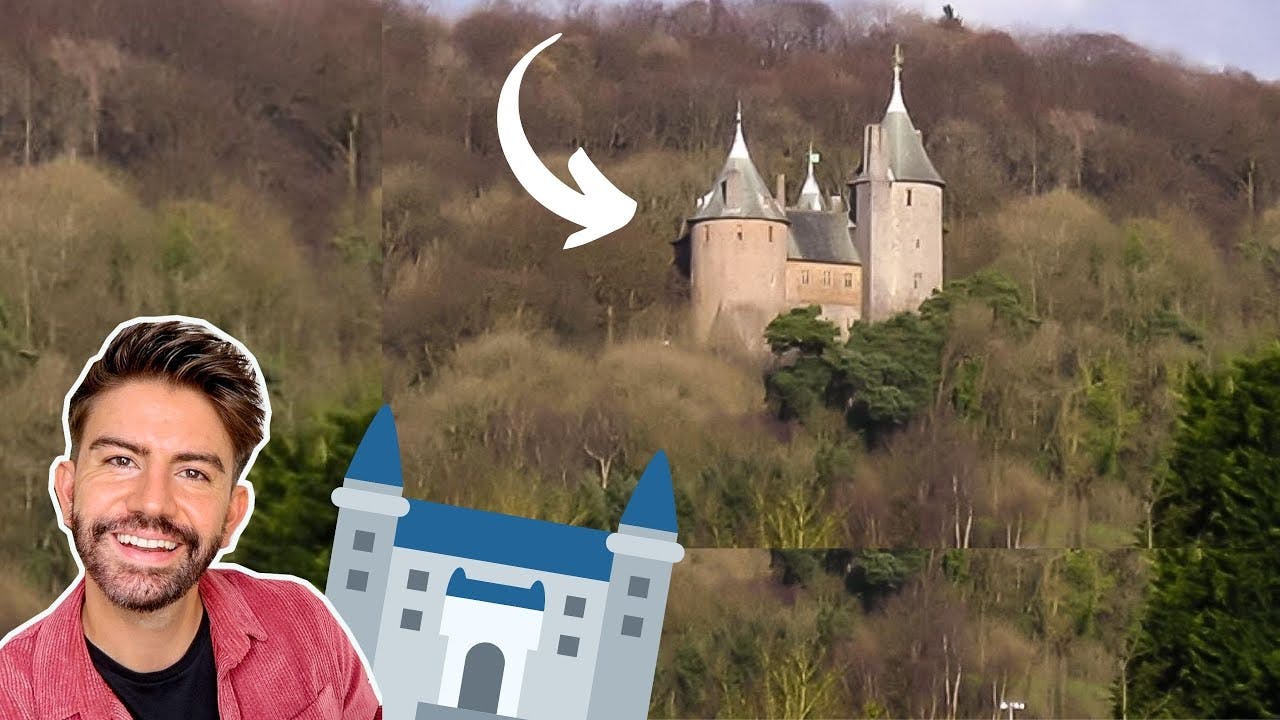 VISITING A FAIRYTALE CASTLE IN WALES, UK! Castell Coch near Cardiff travel vlog | MR CARRINGTON