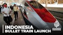 With China’s help, Indonesia launches Southeast Asia’s first bullet train
