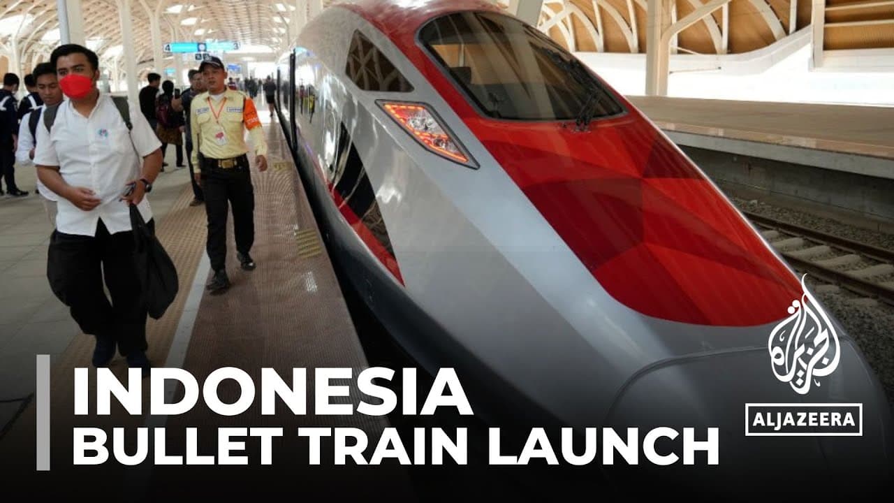 With China’s help, Indonesia launches Southeast Asia’s first bullet train