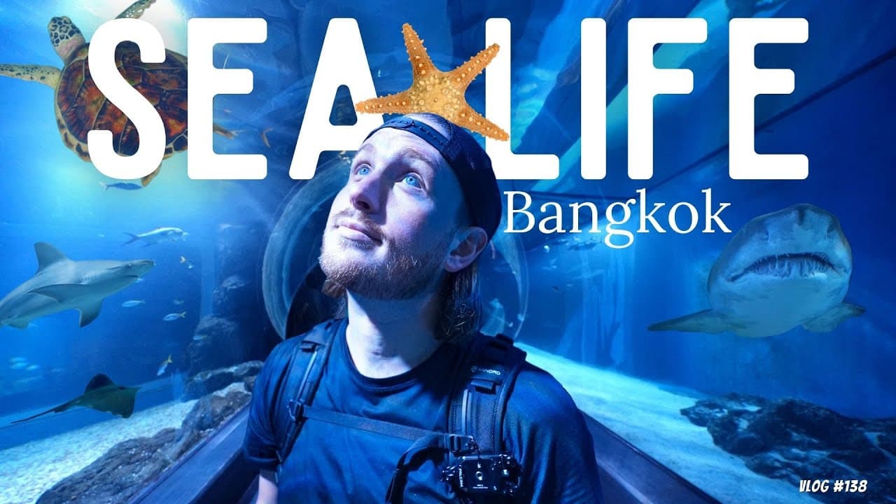 Step Inside The BEST AQUARIUM In ASIA🤯 [SEA LIFE BANGKOK OCEAN WORLD]