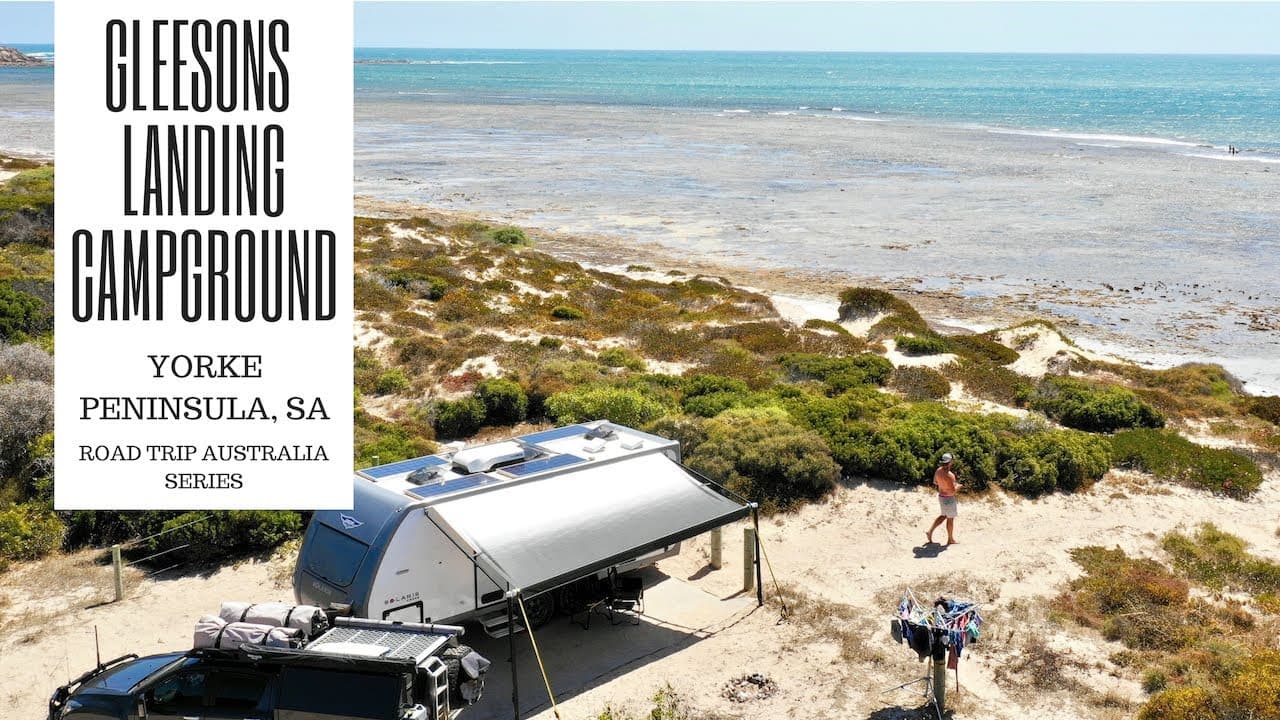 GLEESONS LANDING CAMPGROUND - YORKE  PENINSULA,  SOUTH AUSTRALIA