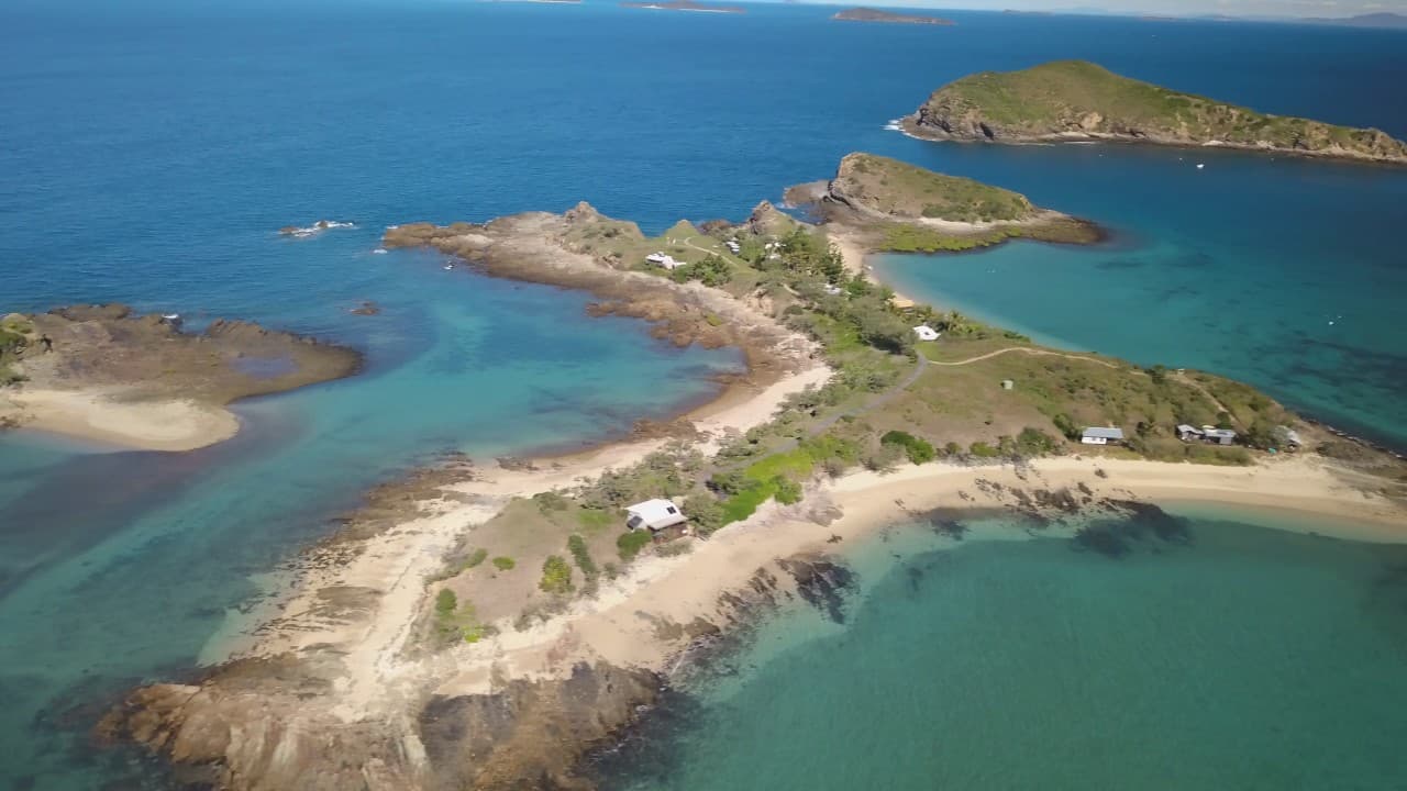 Around the Keppel Islands