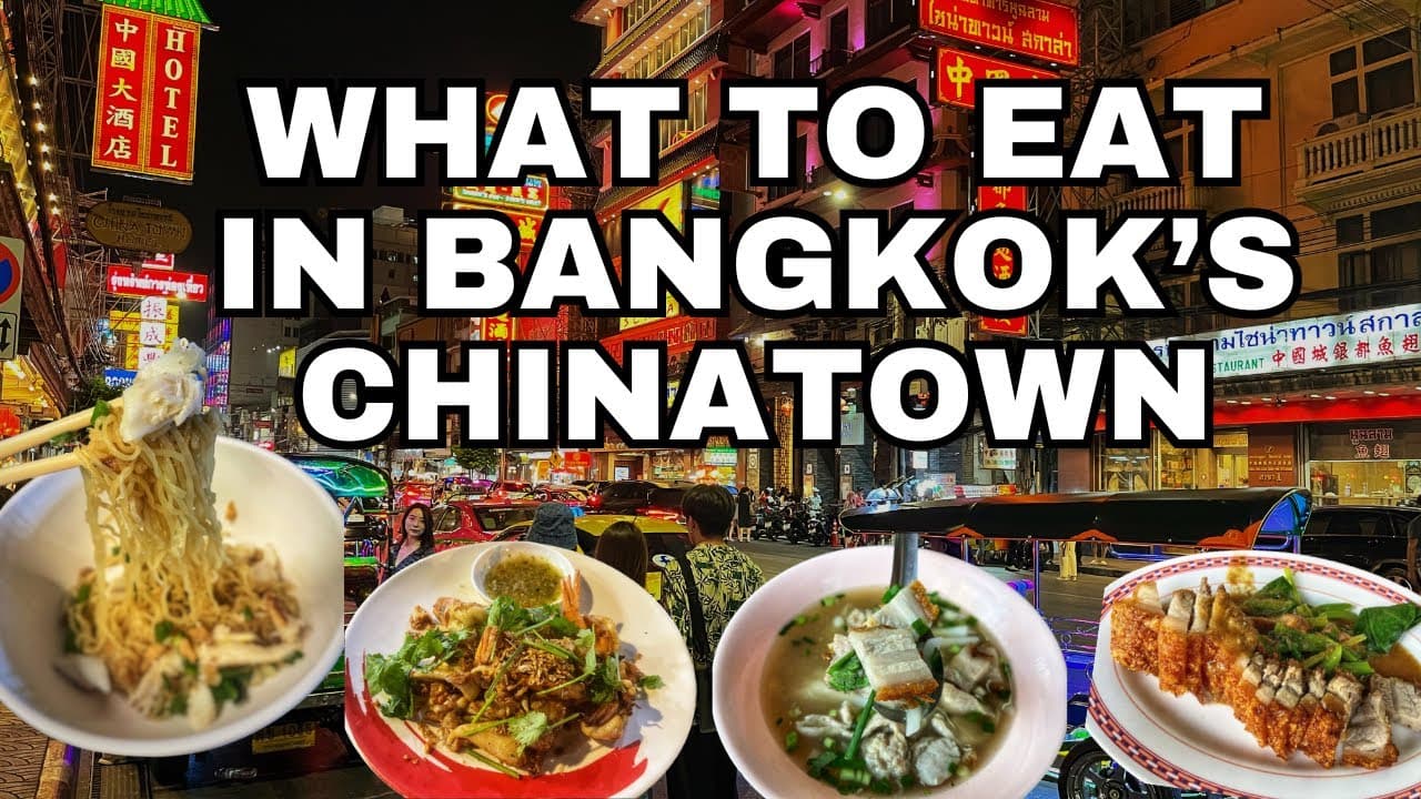 What to eat in Bangkok's Chinatown: Exploring Yaowarat Road