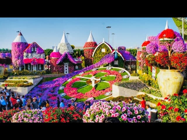 Dubai Miracle Garden 2022 || The world’s largest natural flower garden