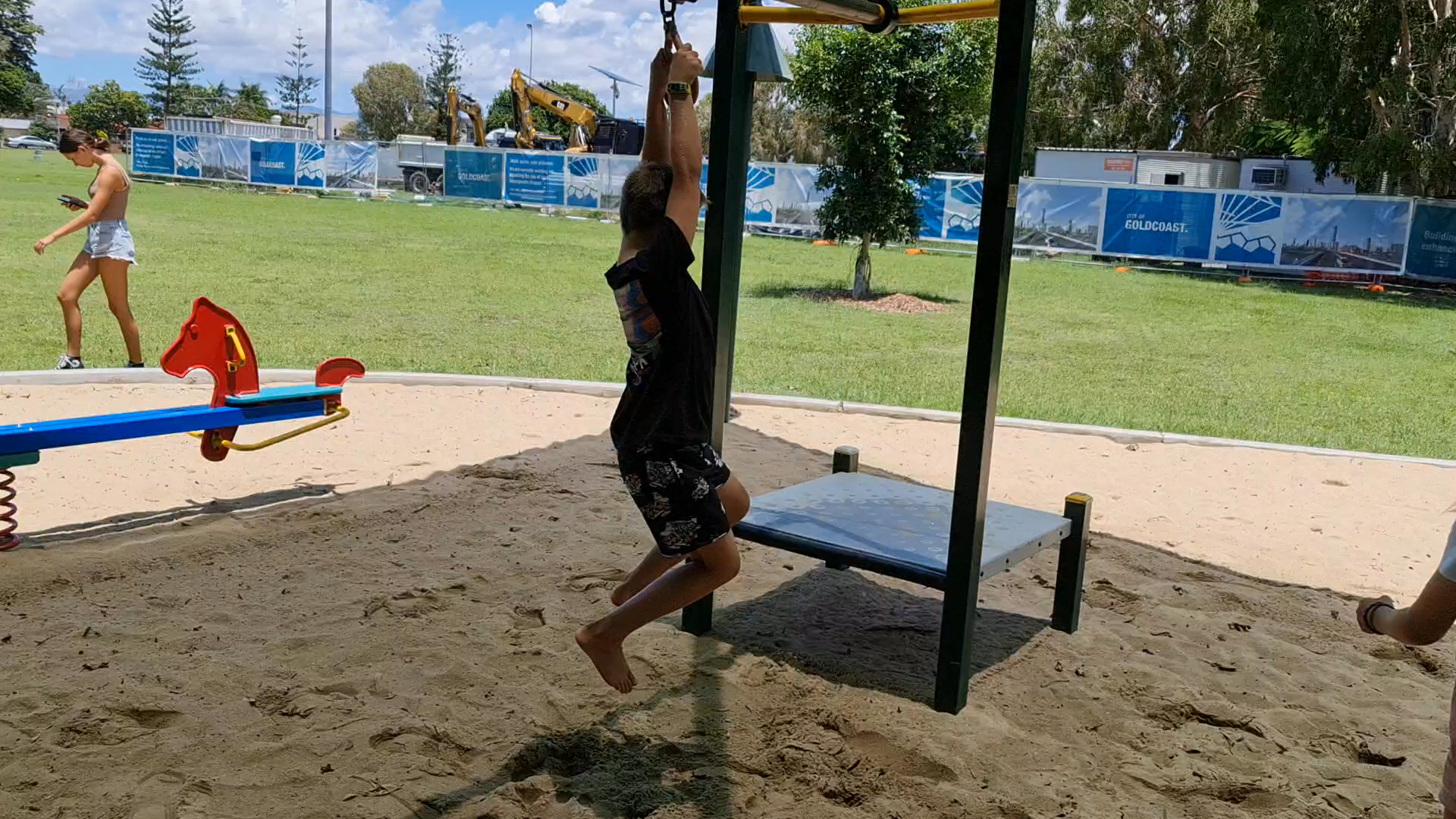 Kai takes on another Gold Coast playground